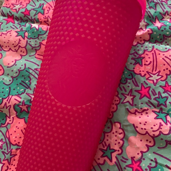 NWT magenta vibrant studded Starbucks bling cup